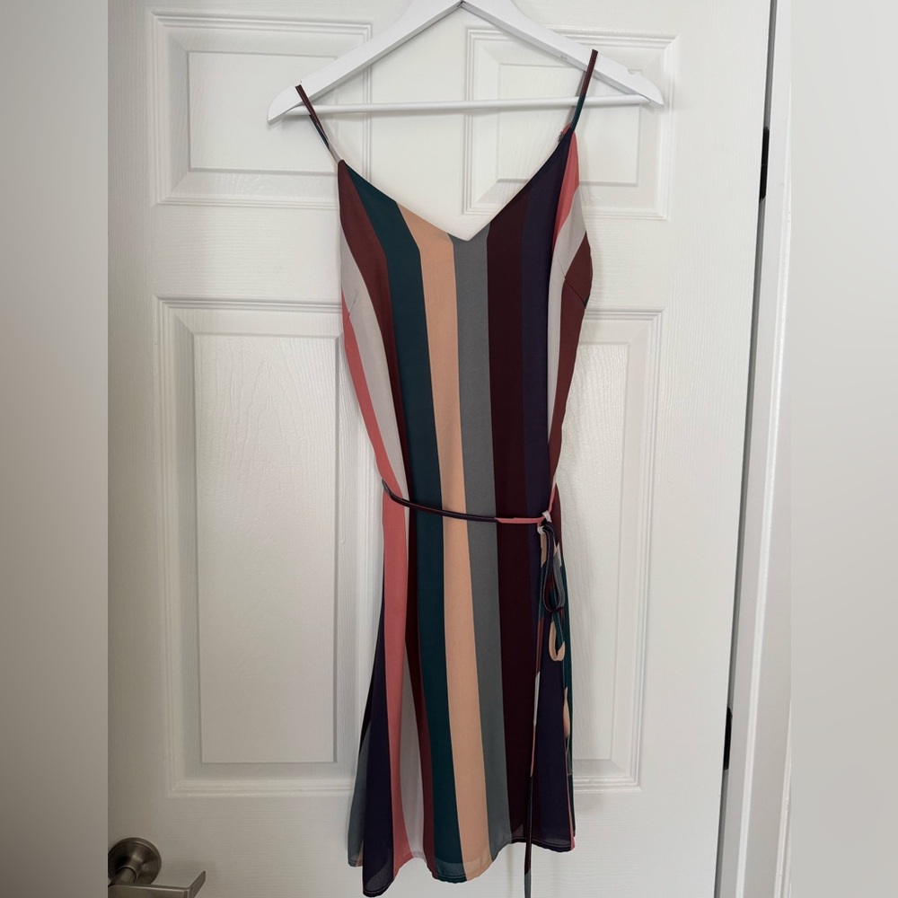Lulu's Multicolor Striped Dress
